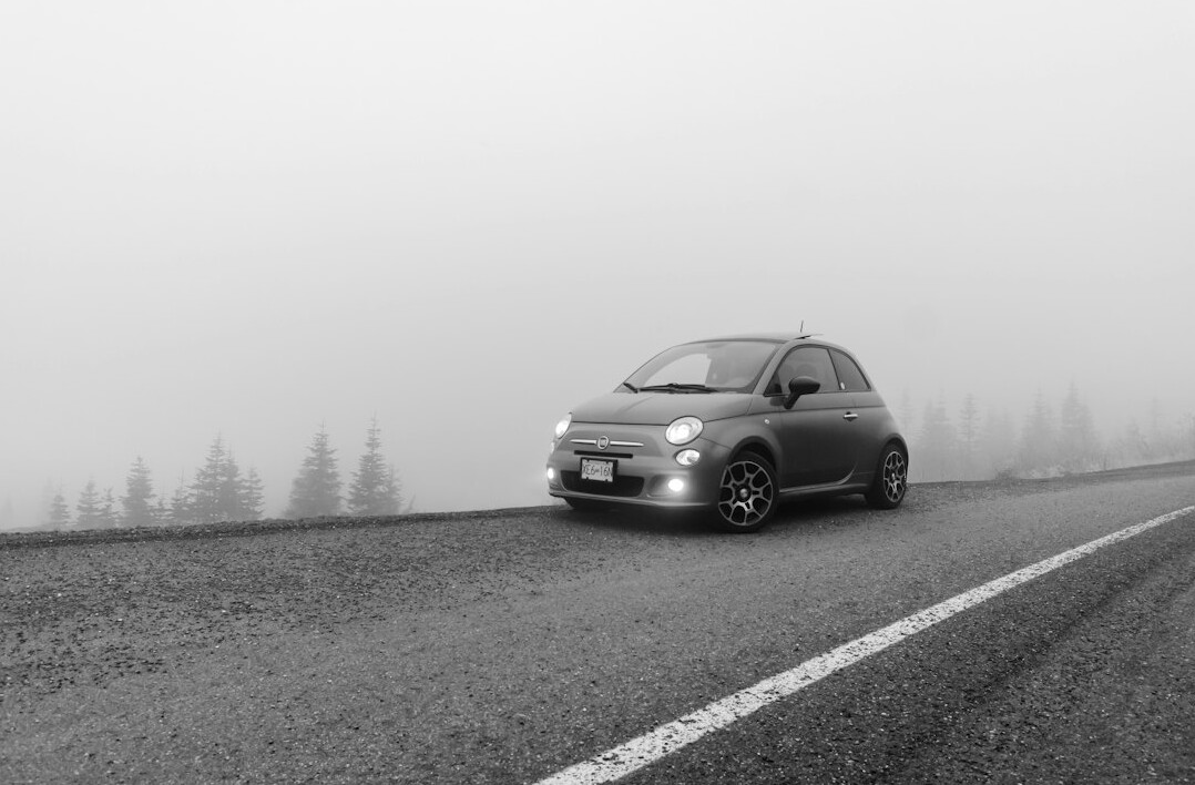 budget car on road